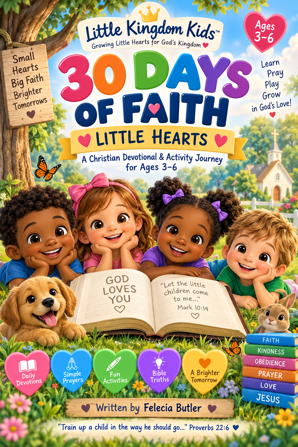 Little Hearts-Ages 3-6 – Kingdom Roots Children